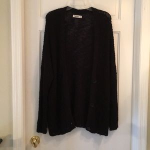 Abercrombie & Fitch black cardigan